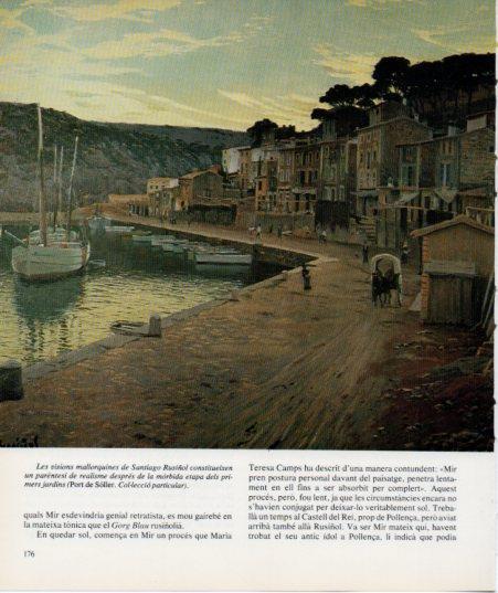 LAMINA V27174: Port de Soller per Santiago Rusiñol