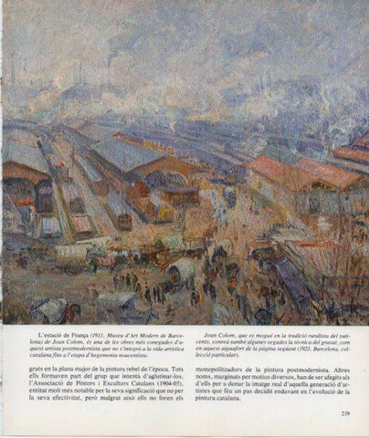 LAMINA V27196: L'estacio de França per Joan Colom