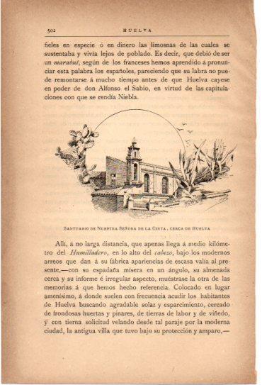 LAMINA V27061: Huelva. Santuario de Nuestra Señora de la Cinta
