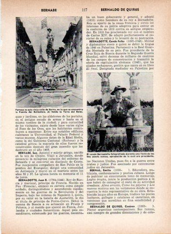 LAMINA V26928: Fuente del Ballestero en Berna y Conde Bernadotte