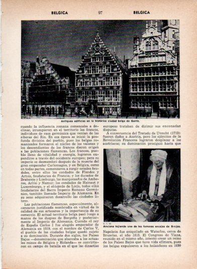 LAMINA V26918: Antiguos edificios en Gante