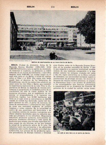 LAMINA V26926: Edificios de apartamentos en Berlin