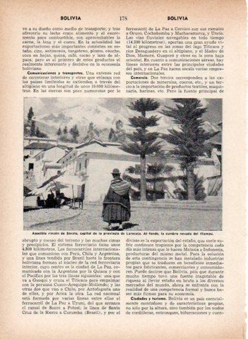 LAMINA V26958: Rincon de Sorata en Bolivia