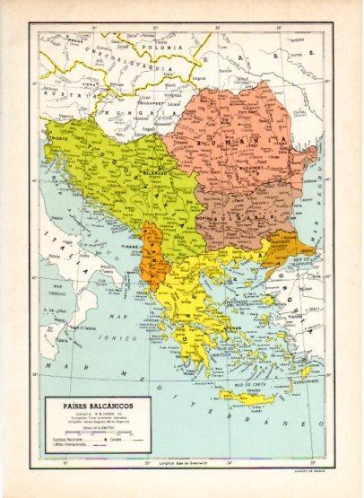 LAMINA V26877: Mapa de los Paises Balticos