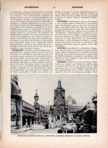 LAMINA V26891: Templo de la Esmeralda en Bangkok