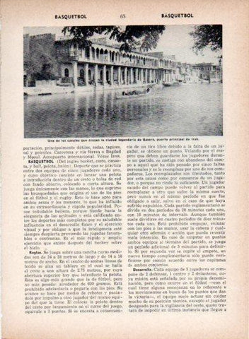 LAMINA V26901: Canal en Basora, Irak