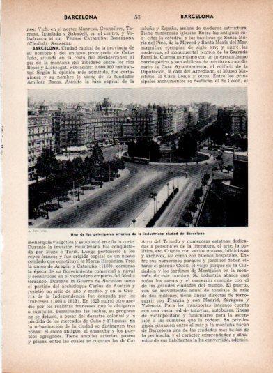 LAMINA V26895: Plaza Calvo Sotelo o Francesc Macia en Barcelona