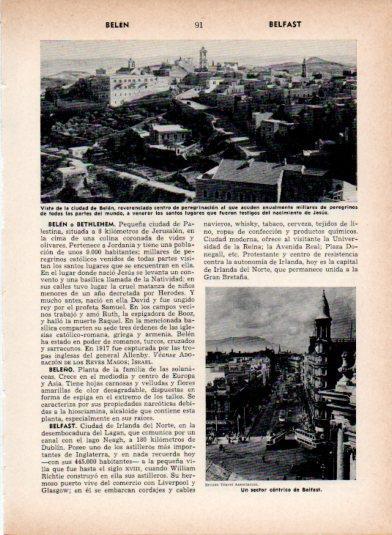 LAMINA V26914: Vista de Belen y de Belfast