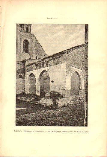 LAMINA V27029: Huelva. Iglesia de San Martin en Niebla