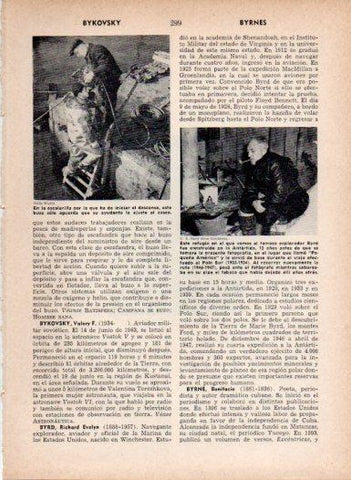 LAMINA V27022: Explorador Byrd en regufio de la Antardida en 1947