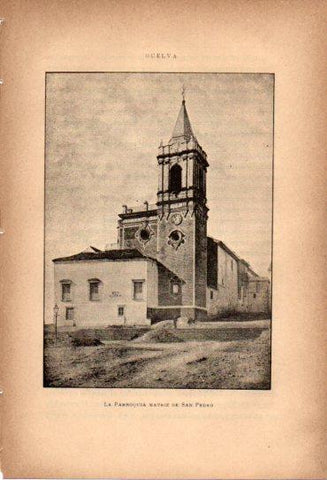 LAMINA V27050: Huelva. Parroquia matriz de San Pedro