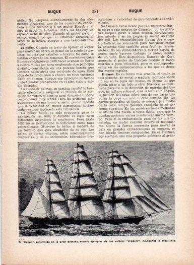 LAMINA V27013: Clipper Caliph