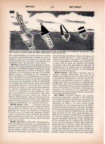 LAMINA V26983: Tipos de boyas en la navegacion
