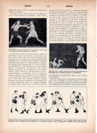 LAMINA V26982: Fases de ataque del boxeo