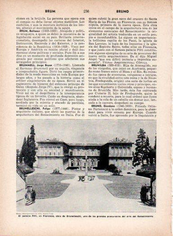 LAMINA V27000: Palacio Pitti en Florencia