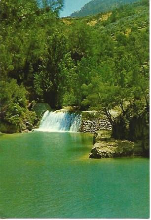 POSTAL A1513: Cascada en la Sierra de Cazorla