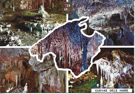 POSTAL A1511: Mallorca. Cuevas dels Hams