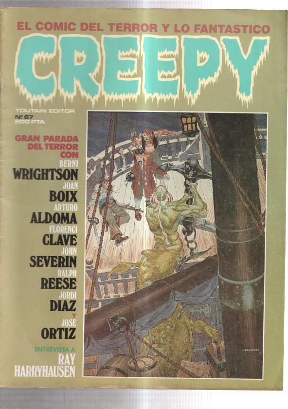 Creepy revista numero 67: Berni Wrightson-Joan Boix