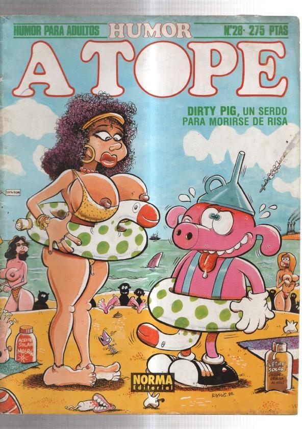 Revista: Humor a tope numero 28: Edika, David Paferisa, Gotlib