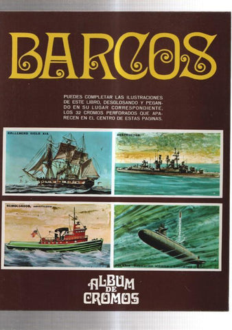 Album de cromos: Barcos