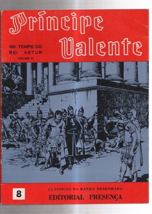 Classicos da Banda desenhada numero 08: Principe Valente volumen IV