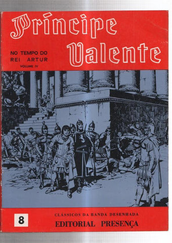 Classicos da Banda desenhada numero 08: Principe Valente volumen IV