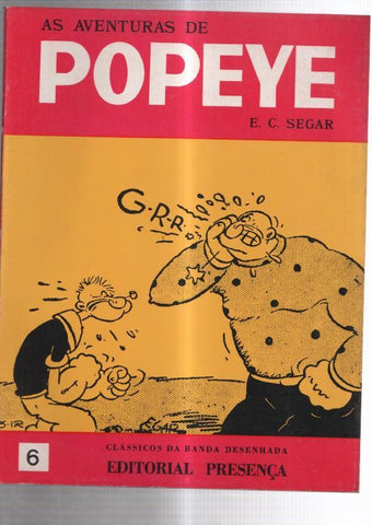 Classicos da Banda desenhada numero 06: Popeye