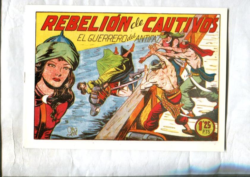 Facsimil: El Guerrero del Antifaz numero 144: Rebelion de cautivos