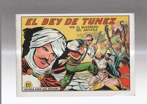 Facsimil: El Guerrero del Antifaz numero 381: El bey de Tunez