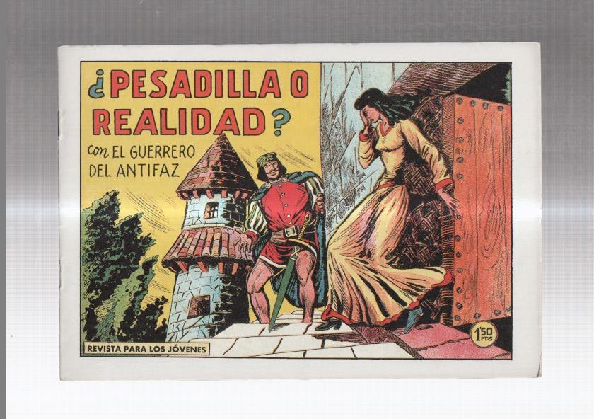 Facsimil: El Guerrero del Antifaz numero 373: Pesadilla o realidad