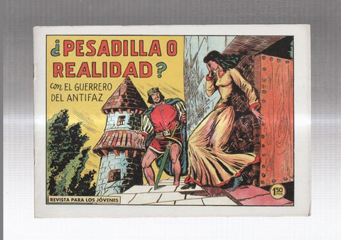 Facsimil: El Guerrero del Antifaz numero 373: Pesadilla o realidad