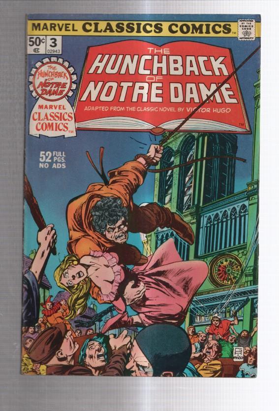 Marvel Classics Comics : The Hunchback of Notre Dame (numerado 1 en trasera)