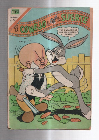 Novaro: El conejo de la suerte numero 275 (ejemplar aviejado)