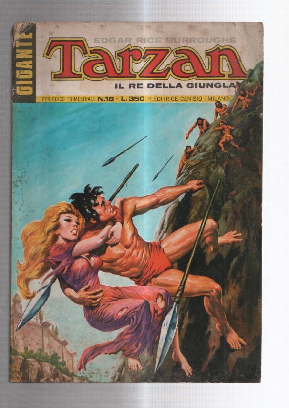 Gigante Tarzan il re della giungla numero 18 (numerado 1 en trasera)