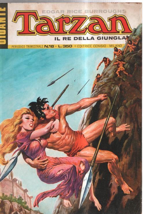 Gigante Tarzan il re della giungla numero 18 (numerado 3 en trasera)