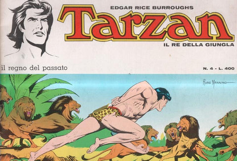 Russ Manning: Tarzan numero 04: il regno del passato