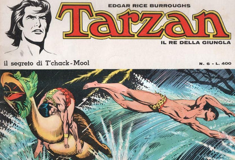 Russ Manning: Tarzan numero 06: il segreto di T'chack-Mool