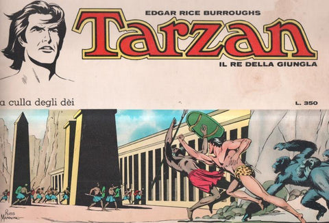 Russ Manning: Tarzan numero 01: la culla degli dei