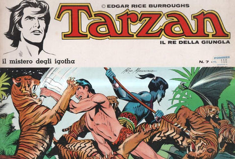 Russ Manning: Tarzan numero 07: il mistero degli igotha