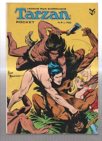 Tarzan pocket numero 05: dibujos de Doug Wildey, Mike Royer