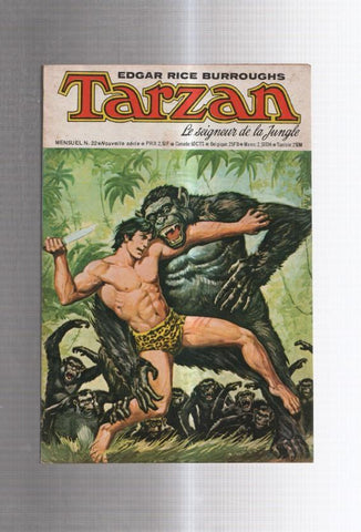 Tarzan le seigneur de la jungle mensuel numero 22: la colere d'ovar
