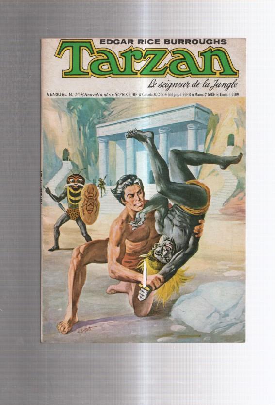 Tarzan le seigneur de la jungle mensuel numero 21: la revolte des hommes insectes