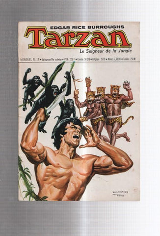 Tarzan le seigneur de la jungle mensuel numero 17: L'attaque des hommes-pantheres
