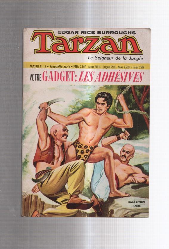 Tarzan le seigneur de la jungle mensuel numero 13: La double menace (conserva el adhesives)