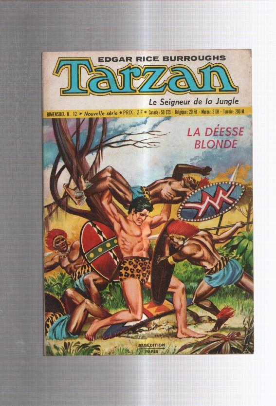 Tarzan le seigneur de la jungle mensuel numero 12: La deesse blonde 