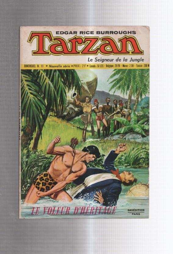 Tarzan le seigneur de la jungle mensuel numero 11: Le voleur d'heritage