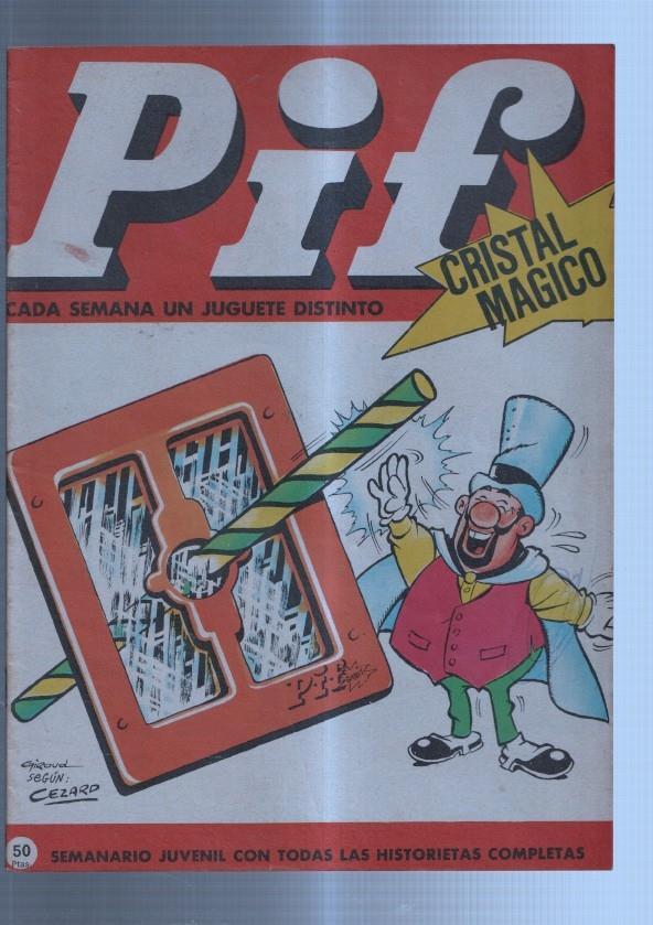 semanario juvenil Pif numero 04: Rahan: Las cabezas de cuernos