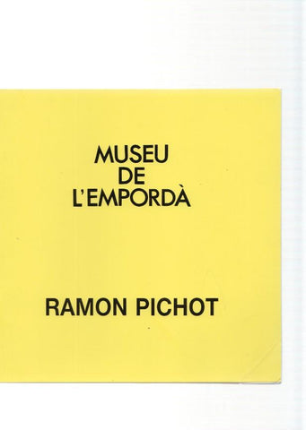 Museu de l Emporda num.84: Ramon Pichot- Novembre-desembre 97