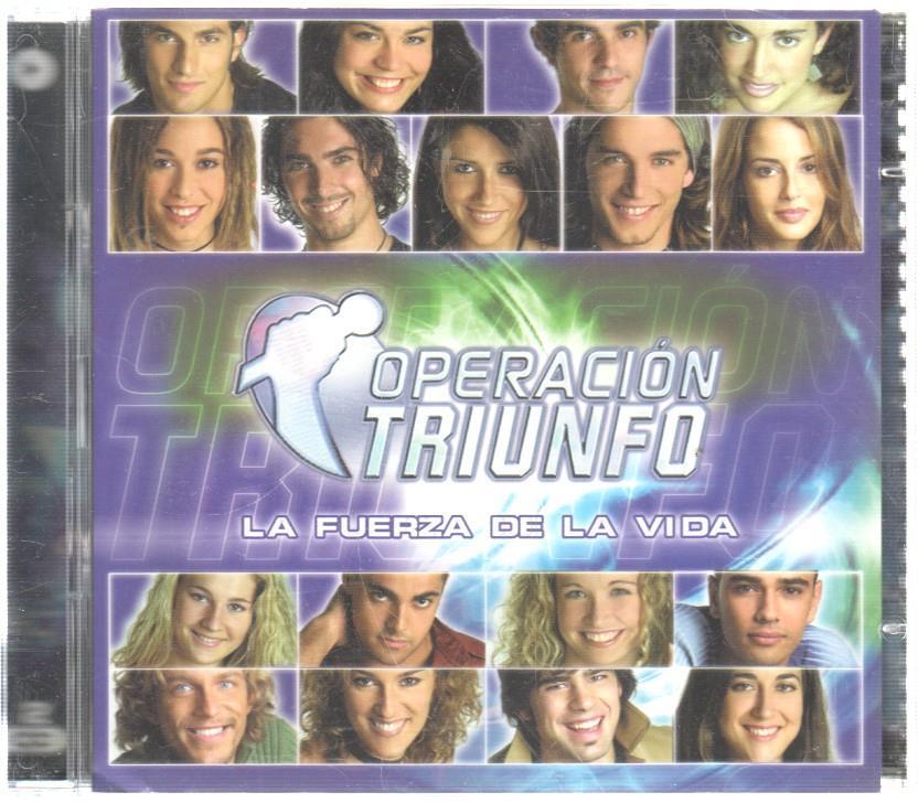 Doble CD Musica: Operacion triumfo - La fuerza de la vida