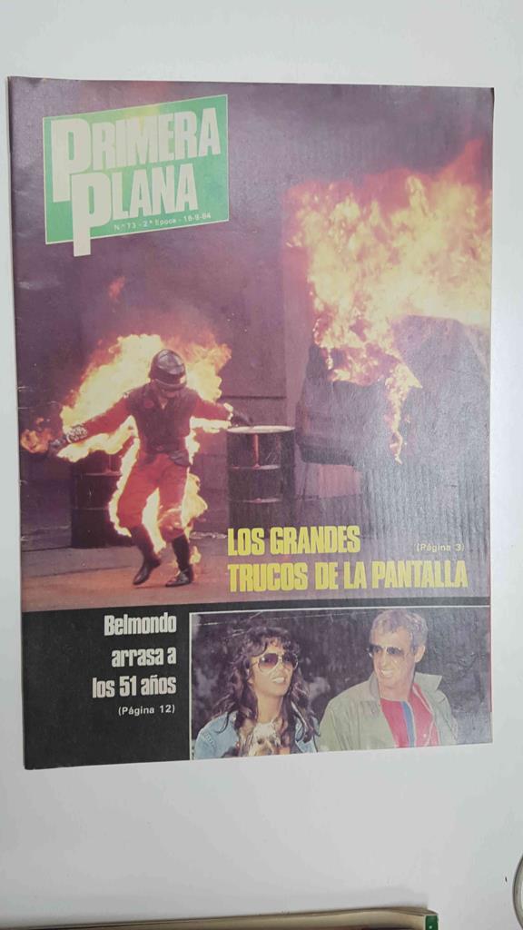 Revista Primera Plana: num 73, 2a epoca 6/9/84 - Los grandes trucos de la pantalla